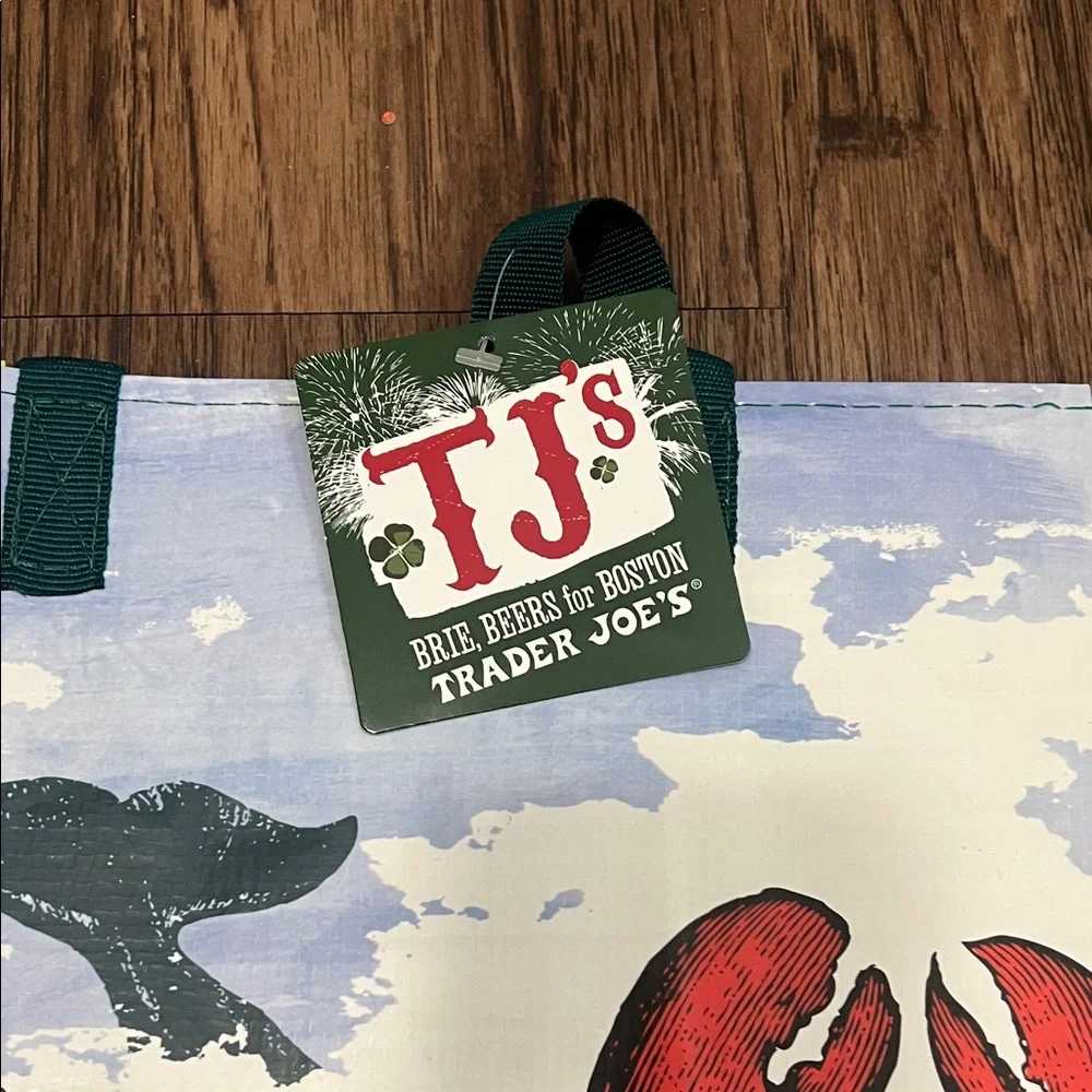 Trader Joe's BOSTON Mystery Bag Reusable Tote Bag